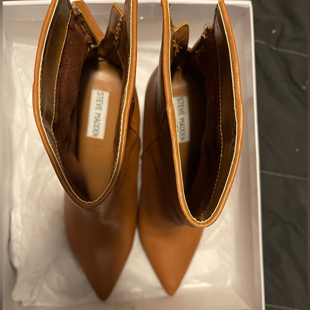 Steve Madden Trista Boot - Cognac - image 6